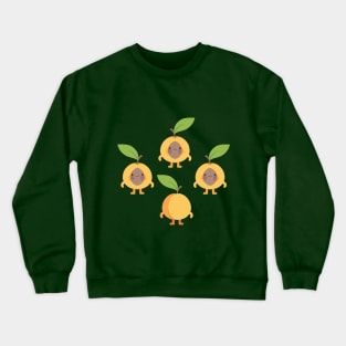 Cheeky apricots Crewneck Sweatshirt